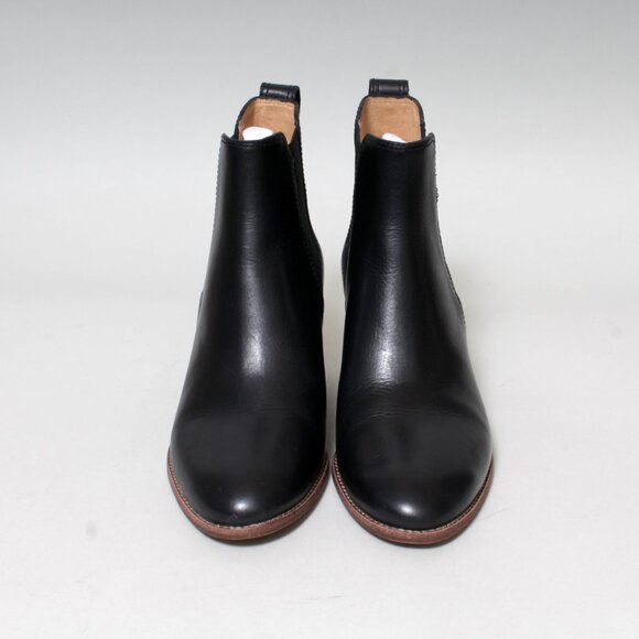 Madewell Black Leather Ankle Booties - Picture 6 of 10